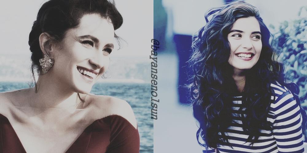 bayansenolsun's tweet photo. Şu iki gülüşünden öpülesi hatunu bırakıp ders çalışama gidiyorum ^^ #HandeDoğandemir #TubaBüyüküstün http://t.co/CI9PqfOslY