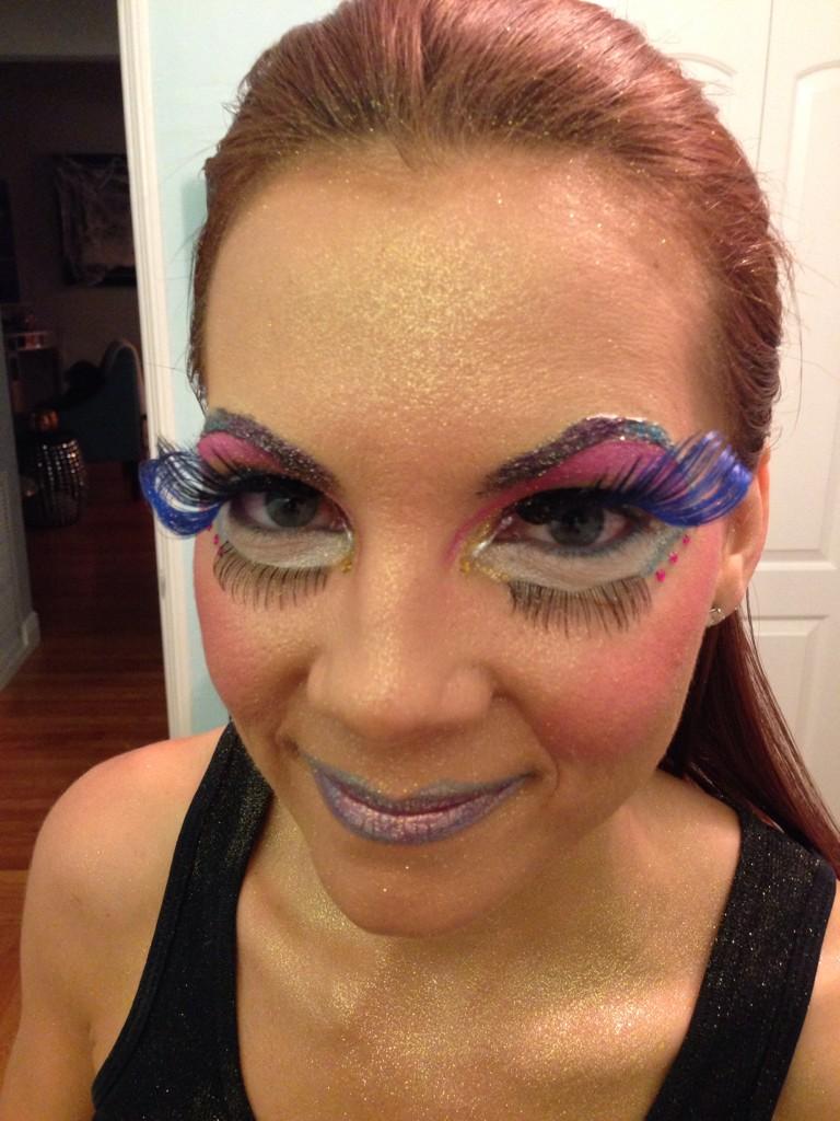 Jacey Birch on Twitter: "My wild makeup look before the #unicorn #costume was put All @ItsMjTV glam squad Thanks doll! http://t.co/Zcpf1t0Uhp" / Twitter