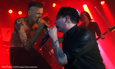 kumydedepp's tweet photo. @DieAntwoord @jeordiewhite  @marilynmanson http://t.co/HGqgpRRuYt