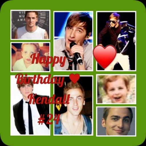 Happy Birthday  :3 Kendall Schmidt  I love you Thanks for all you are big Idol :) 