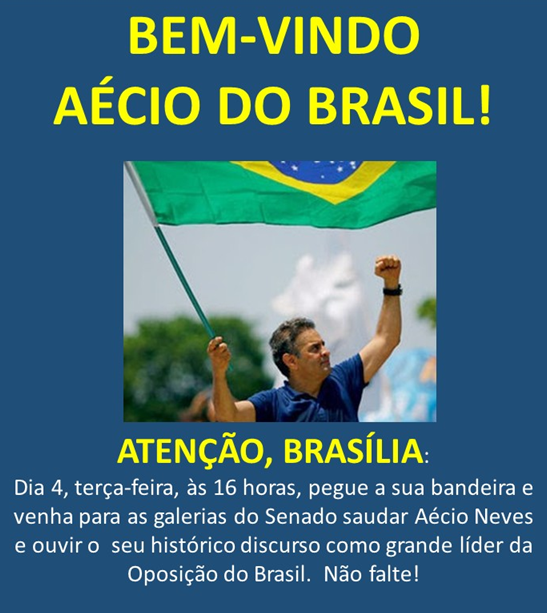 coroneldoblog's tweet image. Alô, Brasília! Primeiro no Senado, depois no STF. Na terça! Não perca! Saudar Aécio e pedir investigação do Petrolão.