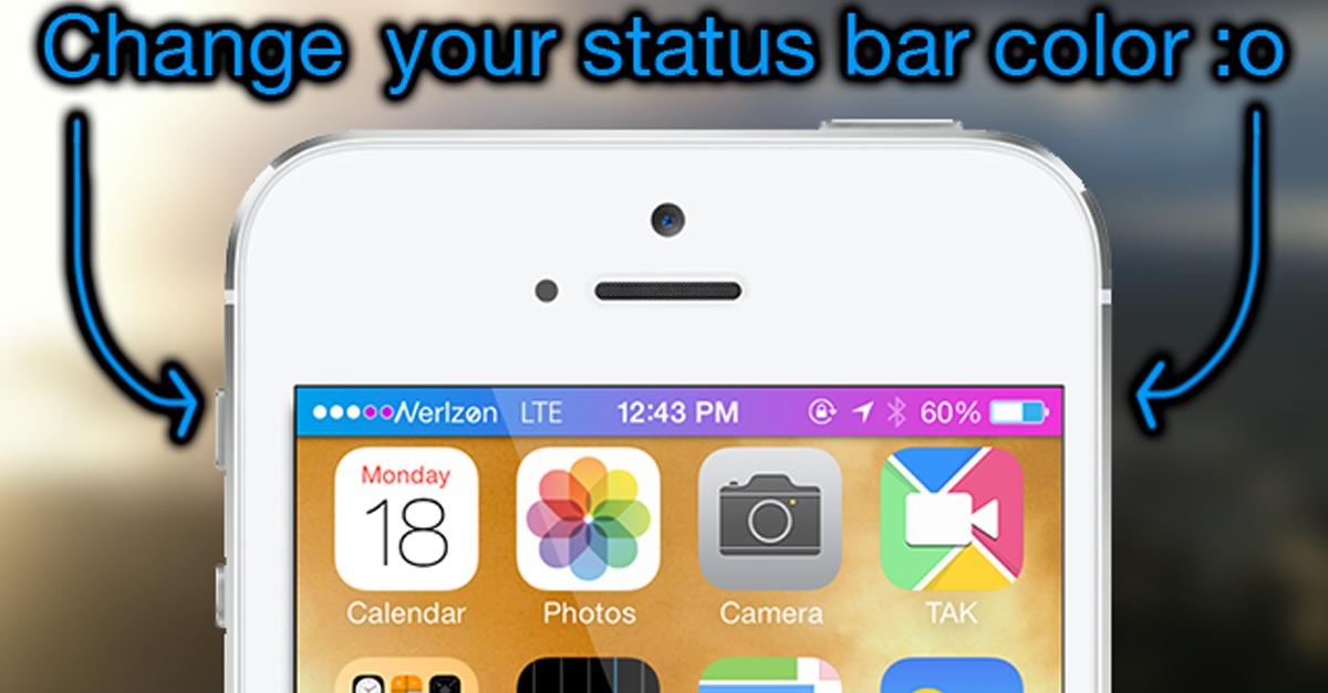 andywsdcarlsbad's tweet photo. Woo! 😱🎉☺️ I just changed my time bar color on my device using the app "Chroma"! #ChromaApp #Amazingb http://t.co/JLXho40K0O