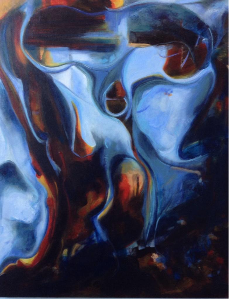 faern_me's tweet photo. Meet 'Rupture' 22x28 inch #painting on canvas by #faern http://t.co/S090gIV8HO