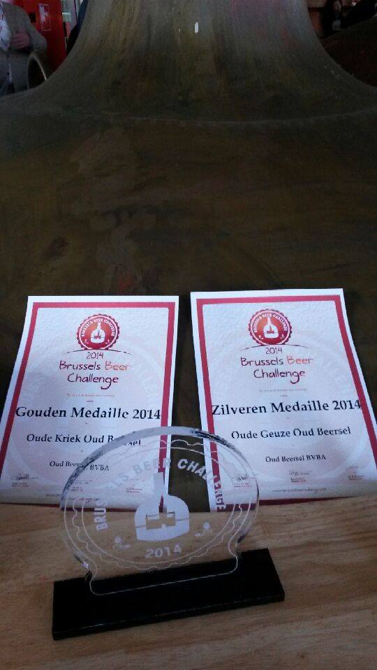 #oudbeersel wins gold and silver on the #BrusselsBeerChallenge!