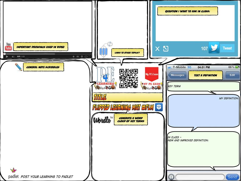 PE4Learning's tweet photo. @MissLColemanPE
Example Flipped Learning Mat #FLMat and more info @ http://t.co/QVv4iBNDsG
#pegeeks #physed http://t.co/WYtcUYBLLa