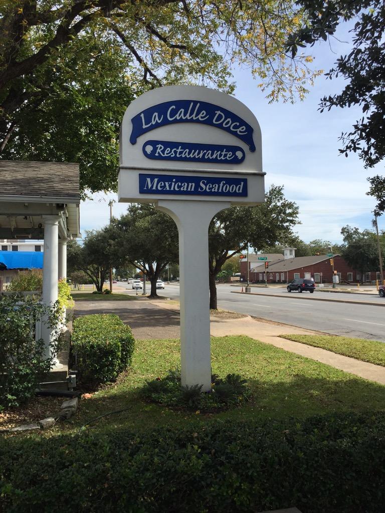 Not many reasons to drive to Dallas when we have Fort Worth but this one of them <a href="/lacalledoce/">La Calle Doce</a>