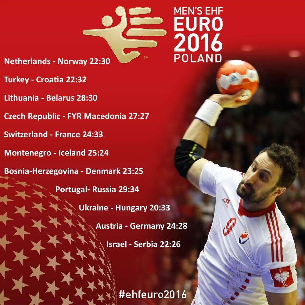 Luismilopez5's tweet photo. Tarde intensa con 11 partidos Clasif #ehfeuro2016 con estos resultados
vía @EHFEURO http://t.co/I7gKAasaQW