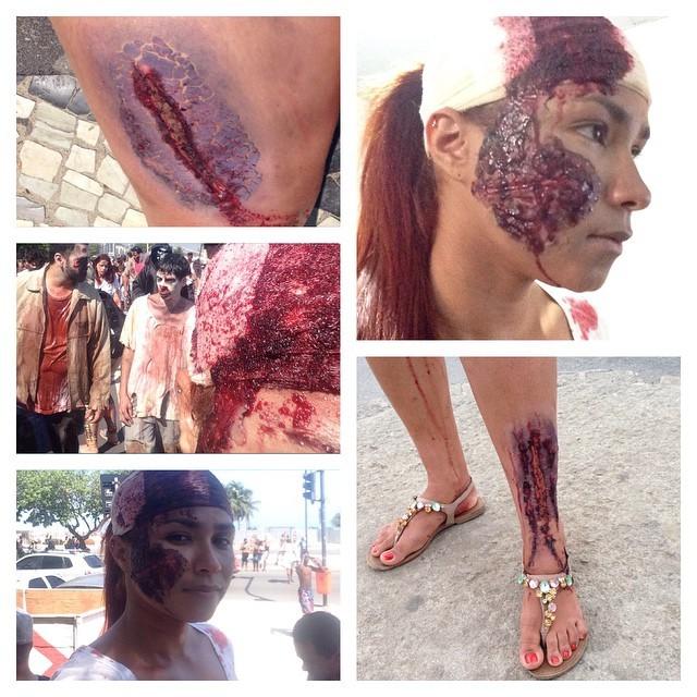 instacopacabana's tweet photo. Até que não ficou tão ruim os meus ferimentos... Um dia chego lá 😉 #makeupzombie #makez... http://t.co/G1qQ7TGAvW http://t.co/6NZdalVvx2