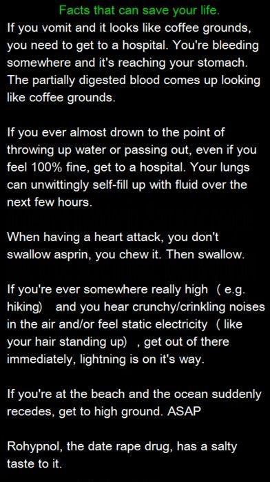 NotCorruptMedia's tweet photo. Facts that can save your life: http://t.co/ydjBYzTQGA