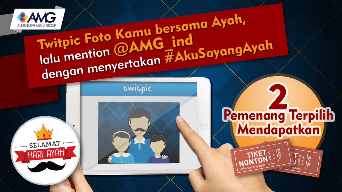 AMG_IDN's tweet photo. Hai! yang bersemangat menyambut Hari Ayah ikutan ini yuk!! #AkuSayangAyah #AMG_ind http://t.co/TEWrkLGbSP
