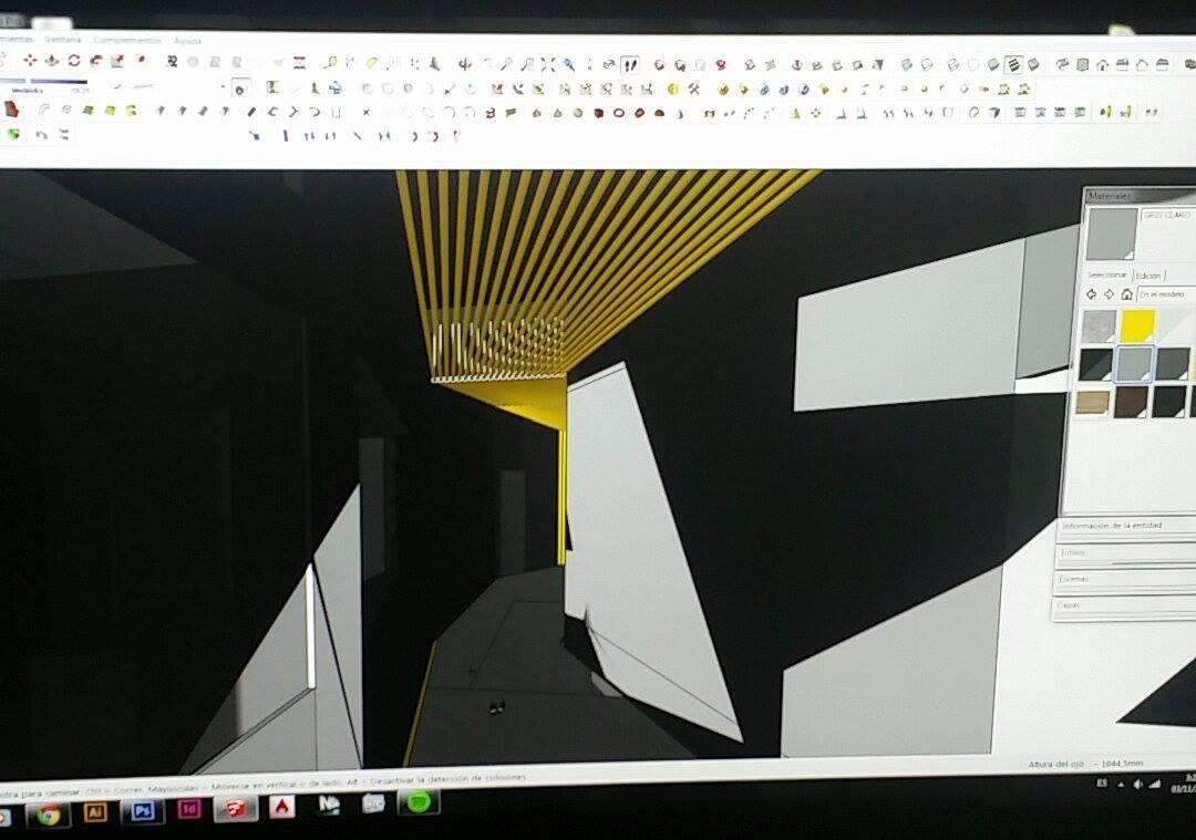 MarcoBueno_Int's tweet photo. Construyendo en 3D la palabra griega "MAZI", según el concepto de la anamorfosis, basado en la perspectiva. http://t.co/qd6o5dcHJq