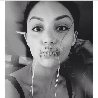 On set of #OuijaMovie #selfie