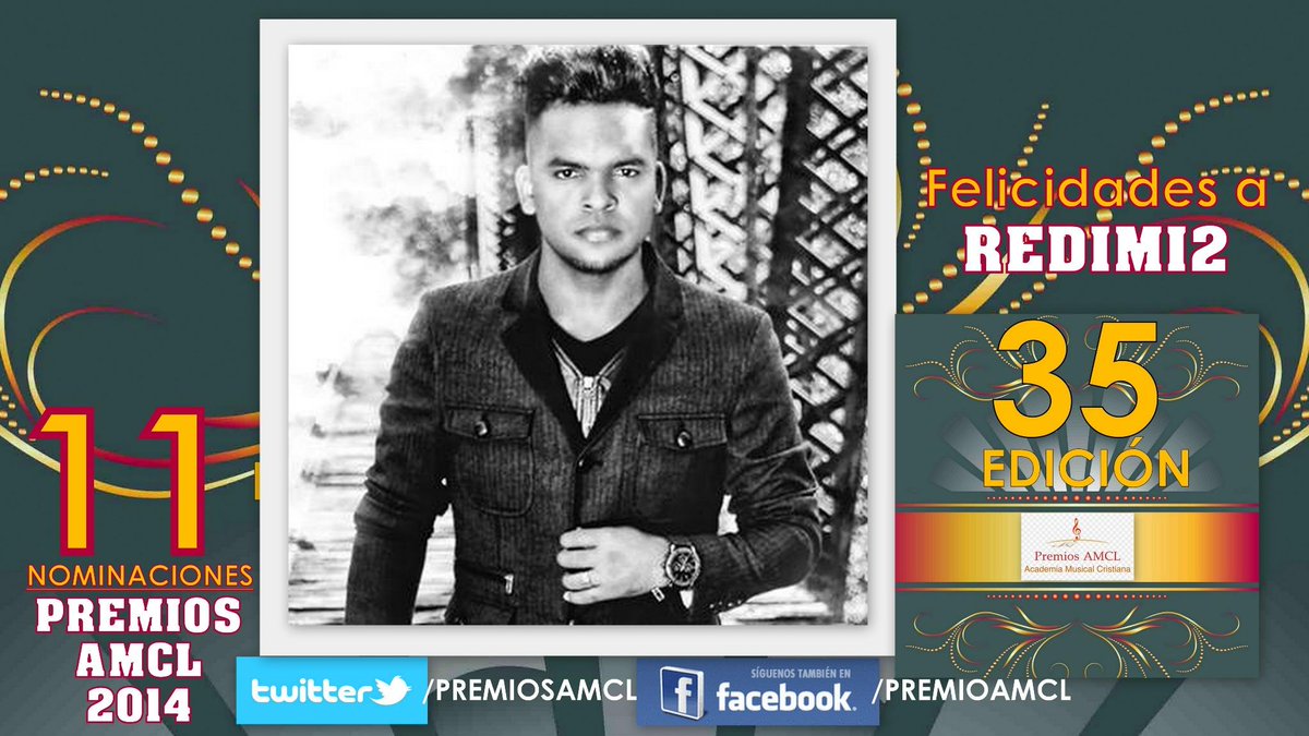 LaResenaMusical's tweet photo. REDIMI2, ALEX ZURDO, MARCOS WITT, DAMARIS GUERRA Y LOS MAS NOMINADOS A PREMIOS AMCL 2014 http://t.co/Q4VcFf5iWE http://t.co/p9YzjYh3mB