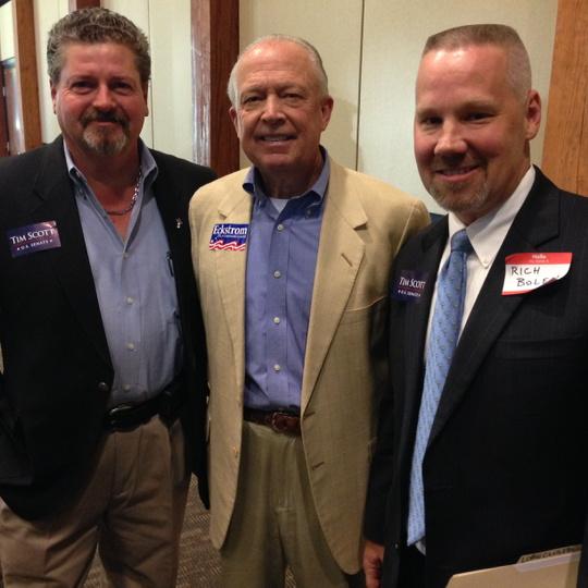 KellyHPayne's tweet image. @ComptrollerSC supporting @RichBolen in Lexington 1 School Board race #sctweets