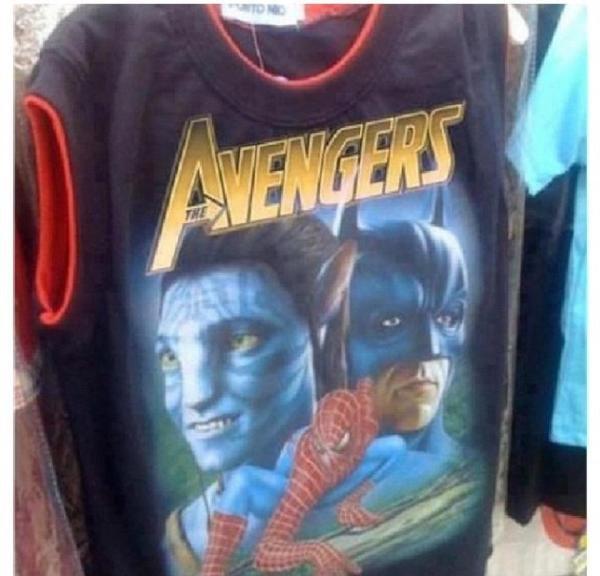 Descubrir 111+ imagen avengers avatar batman spiderman shirt