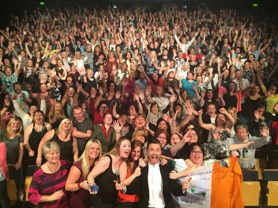 ShaneFilan's tweet photo. Made it into the audience tonight !😝Barrow you were great !!!👏🎤🎶 http://t.co/uxXFc6blzF