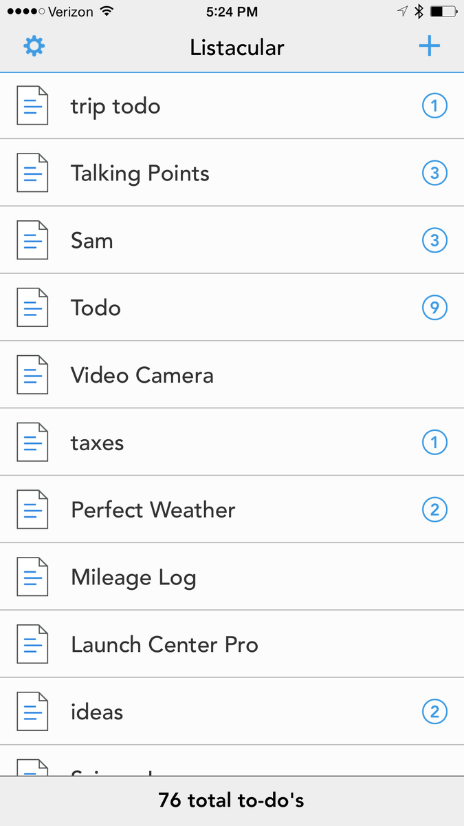 drbarnard's tweet photo. My favorite list/text app on iOS, @ListacularApp, was just updated with iPhone 6 support! https://t.co/sPrFigT6u1 http://t.co/ZUEe8g0NoX
