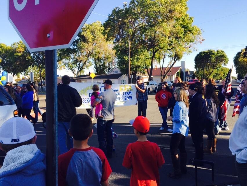 Dairy team arrived for a surprise!!