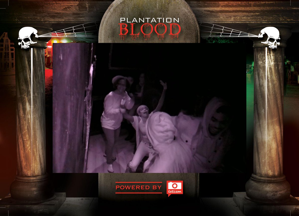#PlantationBlood is so scary that you just might fall to the ground... #ScareCam #ScareofTheNight