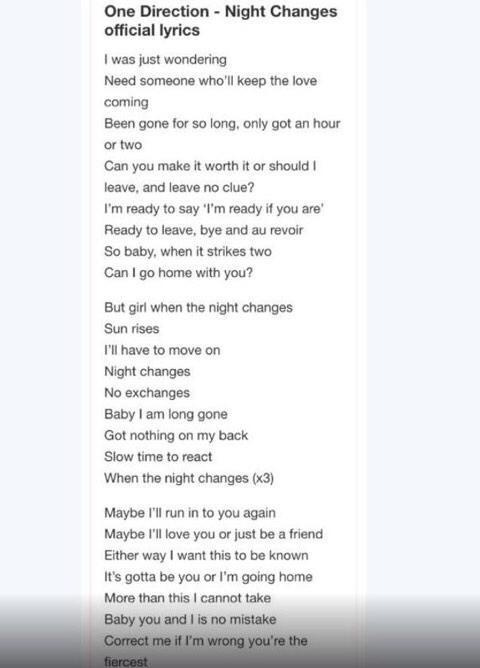 night changes mp3 download night changes mp3 download