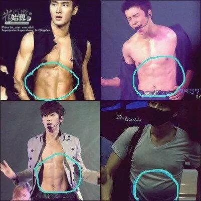 Iend13_ELF's tweet photo. What do you think about this pict ?? 
hahahh...Where do you ABS Kyu oppa ?! http://t.co/ySP72WDo6d