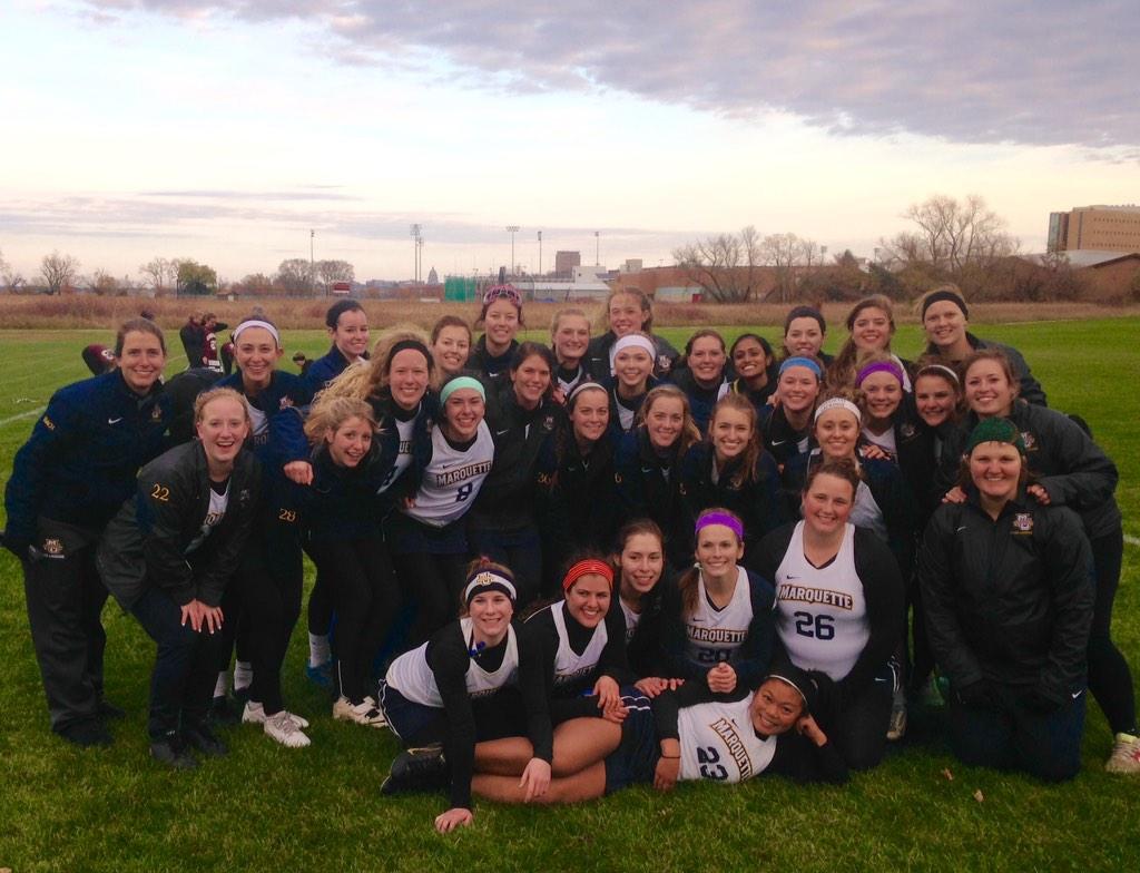 MUWLax's tweet photo. Went 2-1 at our last fall ball tournament at @UWMadison http://t.co/ExRdQaIREB
