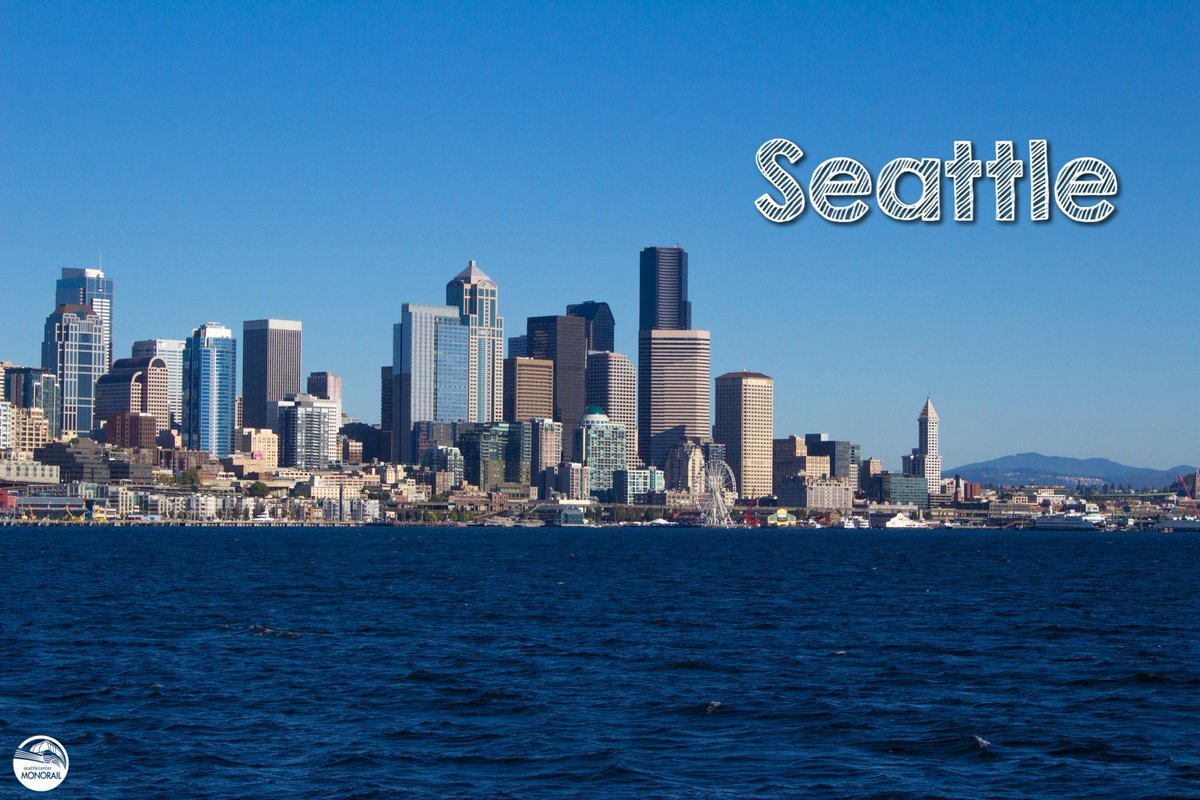 SeattleMonorail's tweet photo. Great view of #Seattle! You can see @Pier57Wheel, @TheSmithTower & more! #VisitSeattle #Waterfront #Explpre http://t.co/ugSL4BTCV6