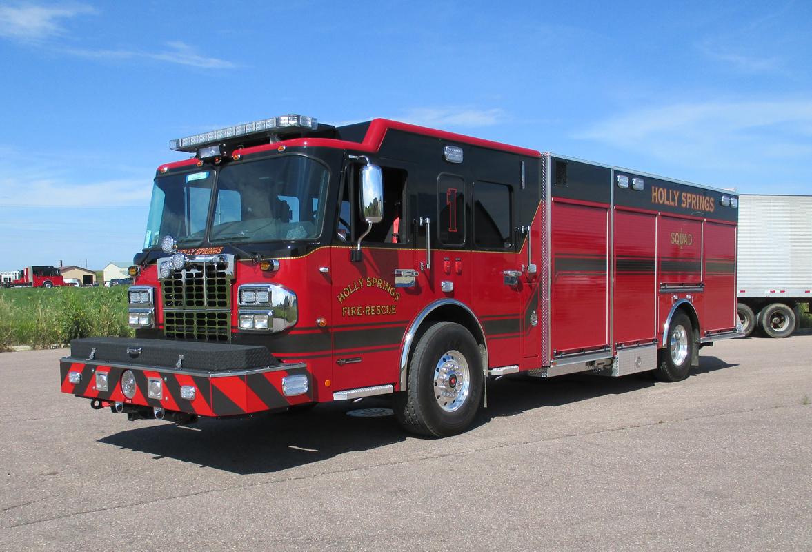 Holly Springs, NC - Squad 1 SpartanERV 1500/750 delivered by <a href="/FirstChoiceFire/">First Choice Fire</a> <a href="/HSFDFireChief/">LeRoy Smith</a> firenews.net/holly-springs-…