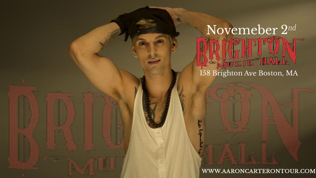 ACST_EasternPA's tweet photo. Hang on tight #Boston #MA! @aaroncarter is getting ready to blow y'all away @Brighton_Music TONIGHT! #ACWWT #OohWee http://t.co/xAmVPexRIl