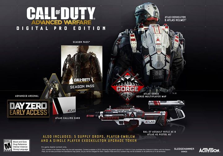 CallofDuty's tweet image. Just got some @Xbox codes in for #AdvancedWarfare Digital Pro Editions. We'll tweet them shortly. Spread the word.