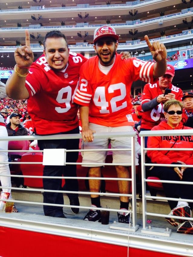 PamPoliver's tweet photo. Great peeps @ Levi's Stadium. http://t.co/0iNJyLIGYP