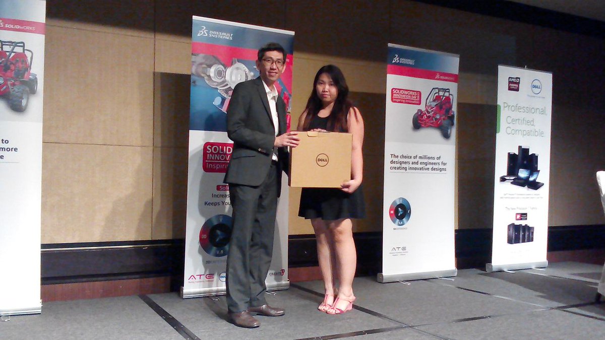 ciahee's tweet photo. #ATEMY #SWID2015 Lucky Draw Second Prize Winner - Ms. Zoe Chuah from Hong Lee Steel Engineering Sdn Bhd http://t.co/b6xCXngdzO