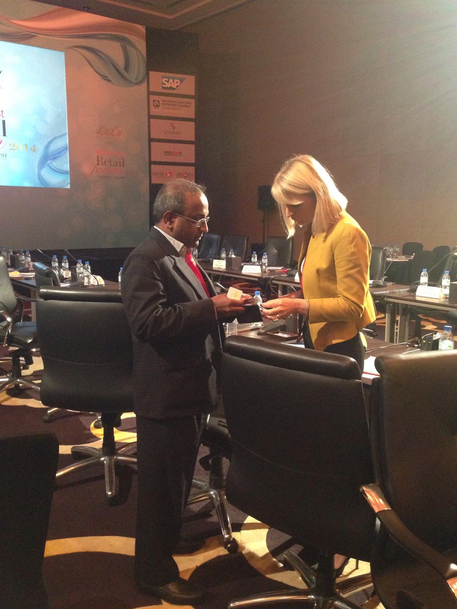 NovoCinemas's tweet photo. Our CEO, Debbie Kristiansen, networking at the @2014MRF Business Owners &amp; CEOs Conclave. #MRF2014 http://t.co/Be7JdgtV2n