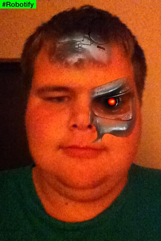 jordanrankin4's tweet image. @PastryFaceApps&apos; #Robotify - Robo yourself at pastryface.com #terminator #t-800 #arnold