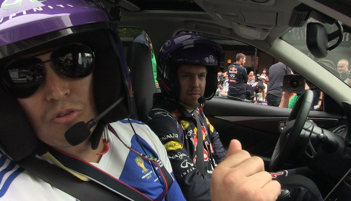 DavidHerreraTV's tweet photo. What a ride @redbullracing #Atx #TxCapitol #SebastanVettel #Q50 #Infinity @UnivisionSports
https://t.co/XzNWwOym9F http://t.co/6e12ZW17T5