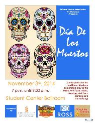 AU_Merge's tweet photo. Make sure you come celebrate @AULatinos Dia de los Muertos tomorrow at 7pm in the ballroom!! @AUMCC @ISOAuburn http://t.co/JTvT6TYNW3