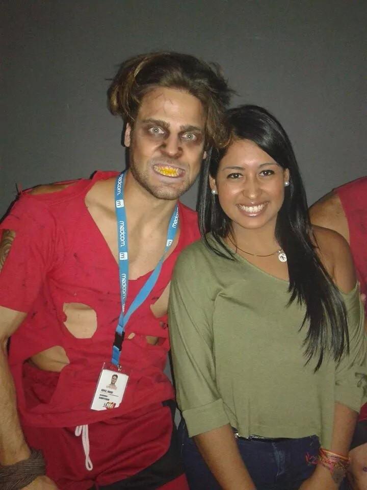 jorgelosaactor's tweet photo. Me convirtieron en zombie saliendo del psiquiatrico!?? Jaja @JorgeC7pa @Calle7Panama @Telemetro http://t.co/yWh3WPxHGd