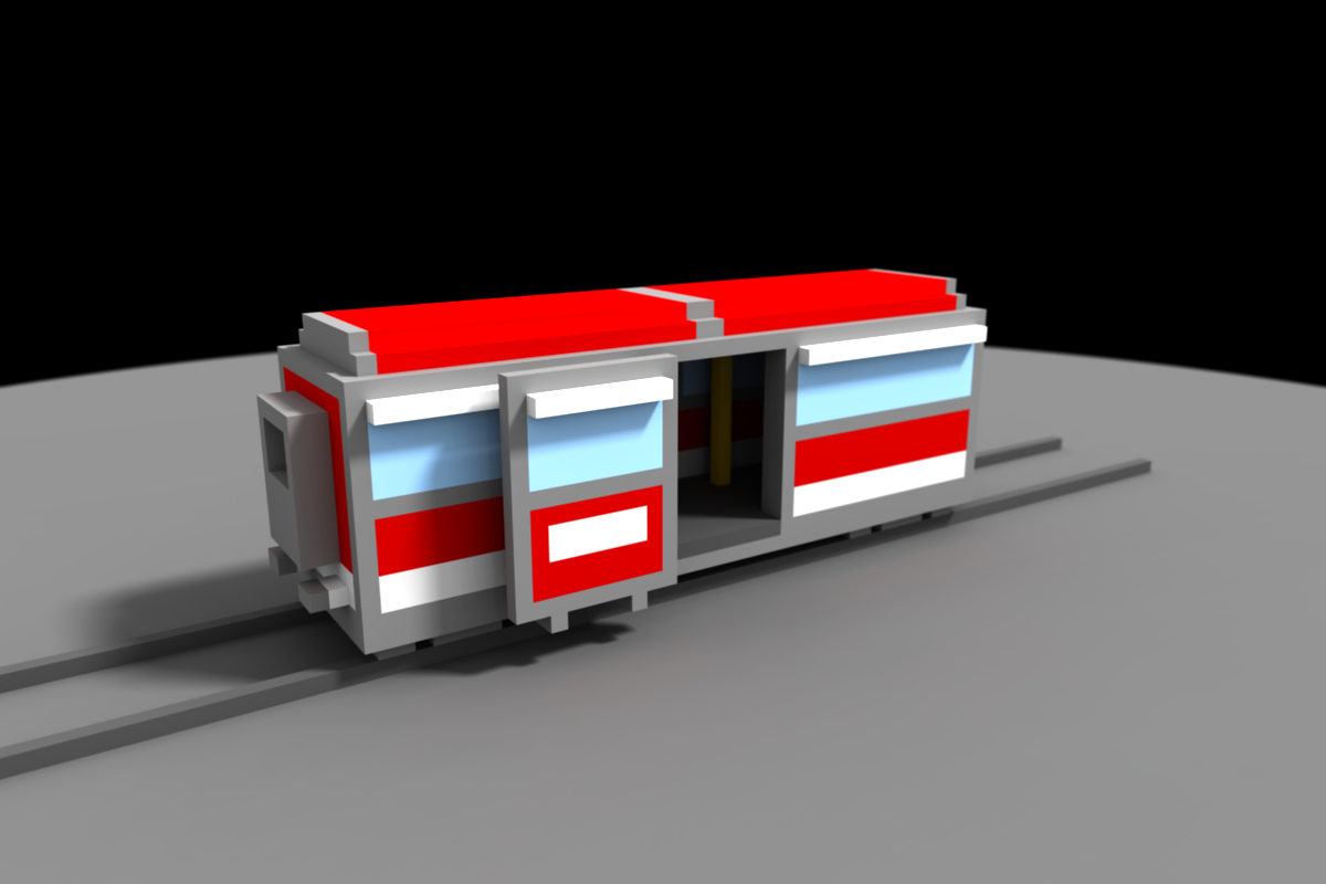 mikelovesrobots's tweet photo. Mini Mike's Metro Minis (Day 9 of 100): What would something calling itself "Metro" be without light rail? #gamedev http://t.co/eiJPyVi438