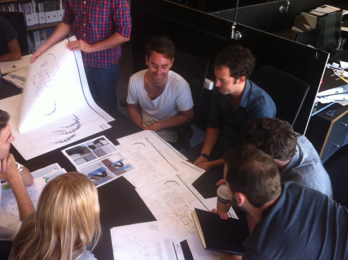BureauSrh's tweet photo. The Bureau training up on construction details. Much more fun than it sounds :) http://t.co/Av62owNPuq