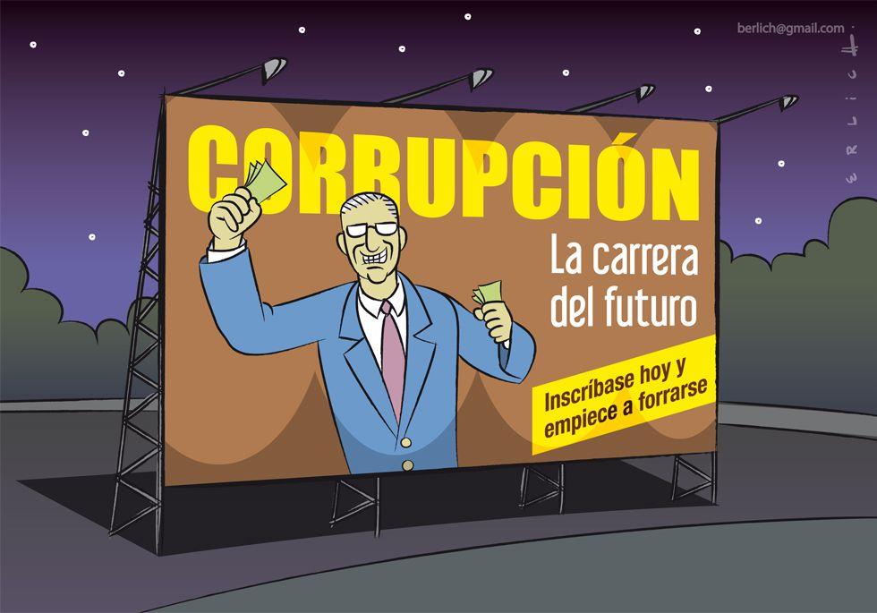 el_pais's tweet photo. Corrupción: La carrera del futuro http://t.co/iiq8WQMTT9 Viñeta de Erlich de este lunes http://t.co/6cgHOmI7be