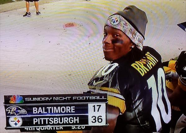 JoeSteelerFan's tweet photo. I enjoyed watching the game with you all. Hope you enjoyed my tweetin' - 

Good Night!  
#Steelers #PITvsBAL #SNF http://t.co/VTyurX0JH8