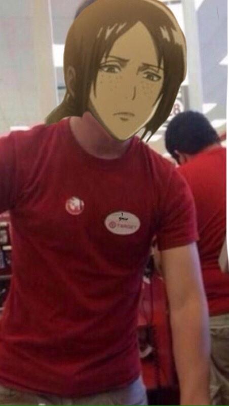 Ymirsbian's tweet photo. #ymirfromtarget http://t.co/YYzVxagybf