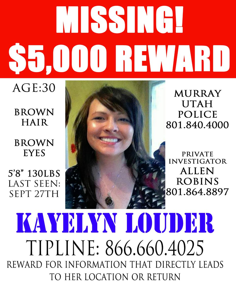 CityWeekly's tweet image. RT @Blackgiraffe122: @CityWeekly pls RT Kayelyn Louder is missing #noanswers #help #findkayelyn