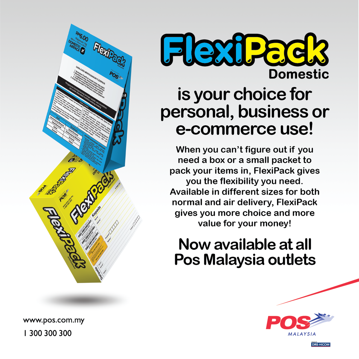 Pos Malaysia Berhad On Twitter Flexipack Domestic Gives You More Choice More Value For Your Money Now Available At All Pos Malaysia Outlets Http T Co 12dydps0s2