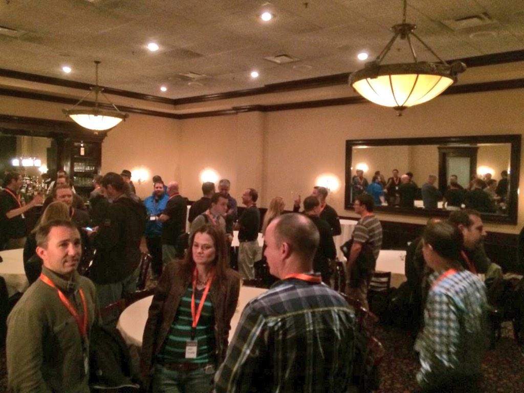 megleatham's tweet photo. Thanks, all! It was a great night. #PSDinner #MVPSummit @pluralsight @bruthafish @nicolenutter @brianlatwood http://t.co/46Y1bKhhla