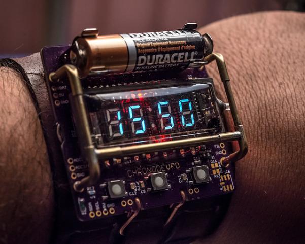 embeddedsystem's tweet image. Steampunk Wristwatch powered by ATMega88
