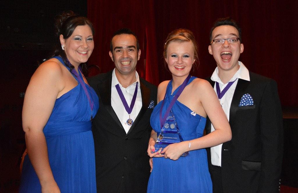 Andreaeday's tweet photo. Photos must mean it really happened; I've woken up as a double national champion! So proud! #LABBS14 (@HannahBraham) http://t.co/BXpMGkeRaW