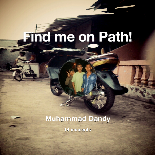 Find me on #Path now! Go to: path.com! #thepersonalnetwork