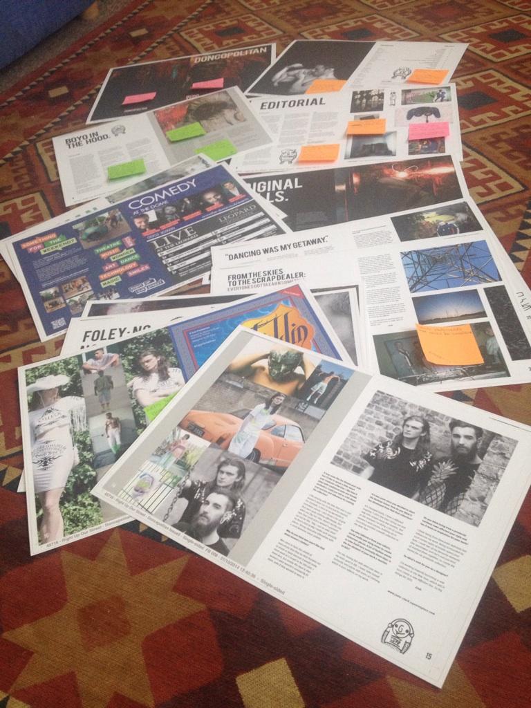 rachelhorne's tweet photo. Ok, so issues 5 is on it's way to the printers! @DoncopolitanMag #ProofReadingProblems http://t.co/HtjUbDmrqV