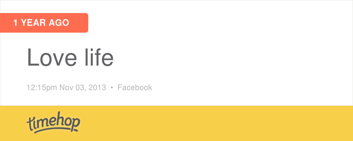 Keeva1111's tweet photo. Exactly 1 year ago today! (via @timehop) http://t.co/srRma9xvPt http://t.co/GdxmQRK1KT